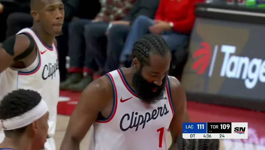 世界杯客户端更新说明-速效救心丸请备好！哈登变身指挥官，快船加时险胜猛龙